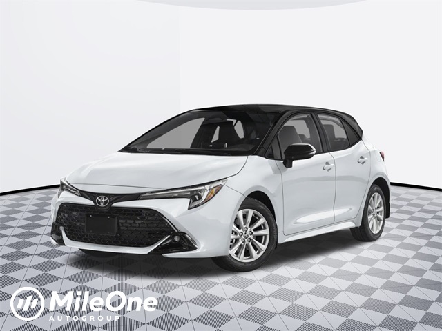 new 2025 Toyota Corolla Hatchback car, priced at $28,603