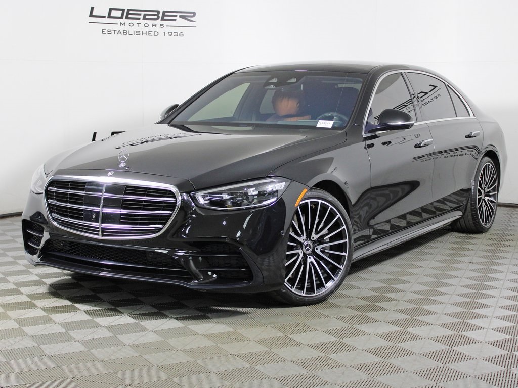 used 2022 Mercedes-Benz S-Class car, priced at $69,998