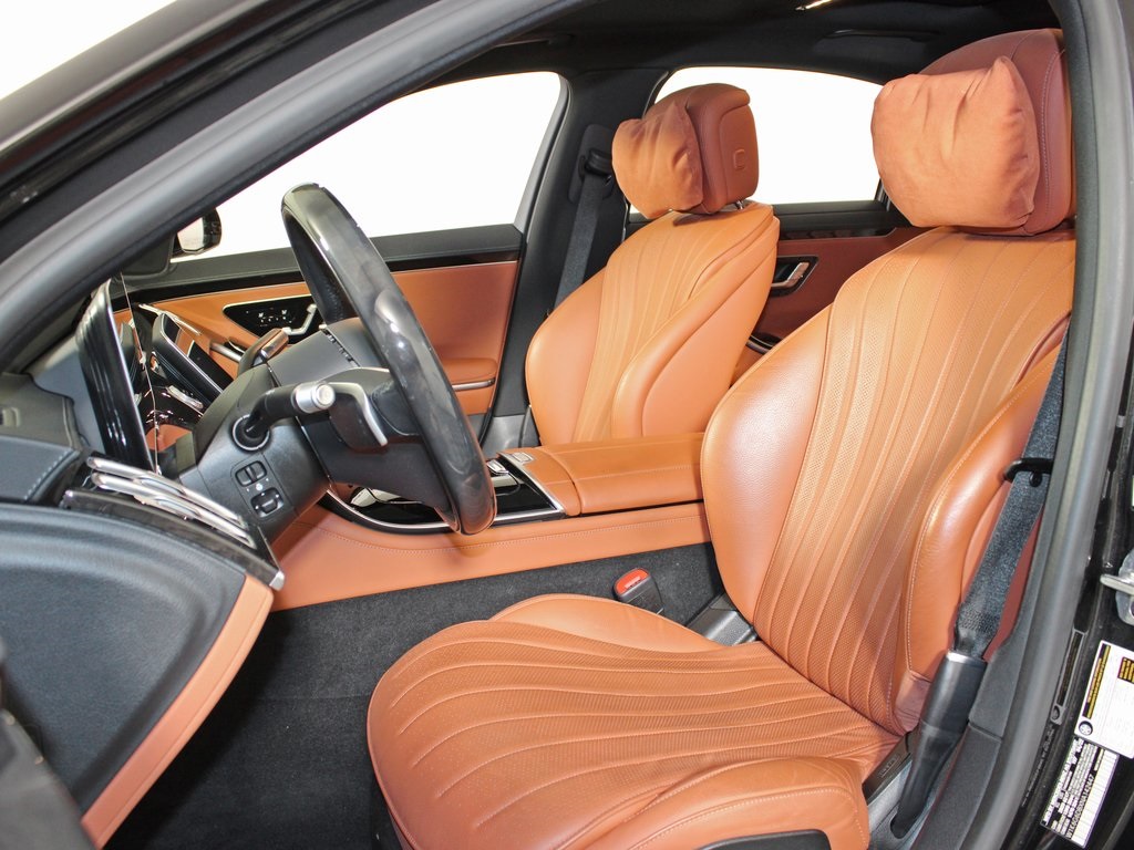 used 2022 Mercedes-Benz S-Class car, priced at $69,998