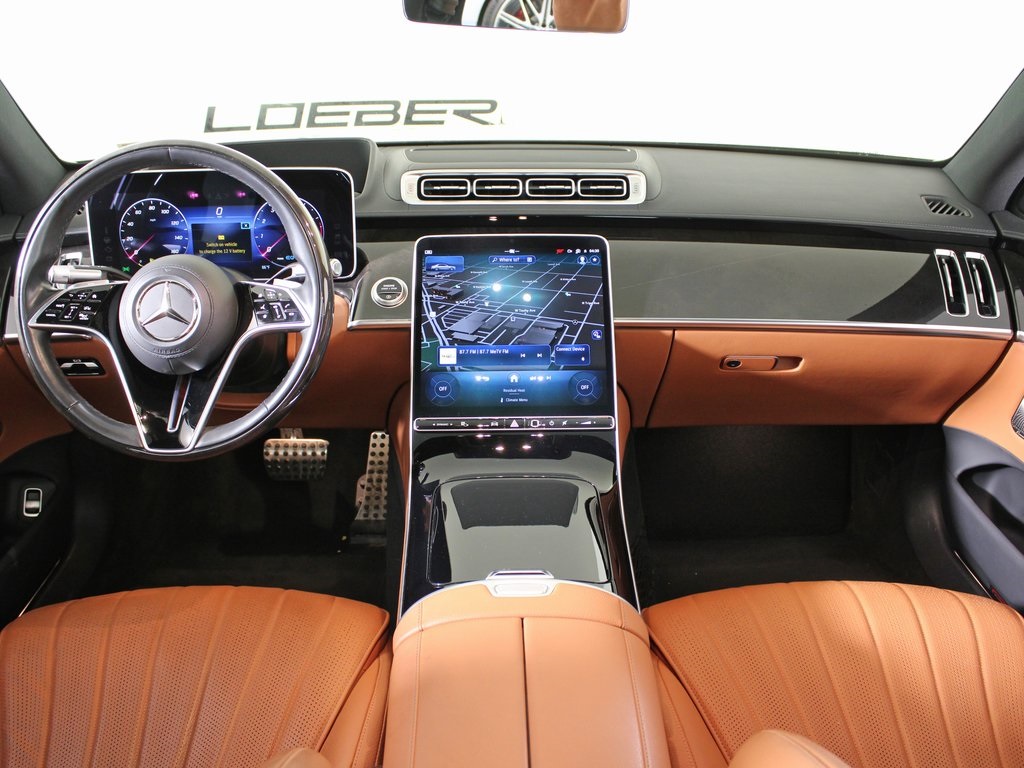 used 2022 Mercedes-Benz S-Class car, priced at $69,998