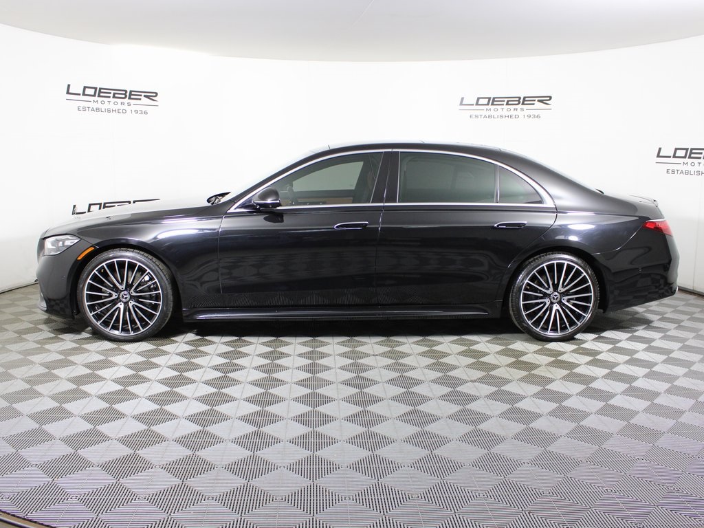 used 2022 Mercedes-Benz S-Class car, priced at $69,998