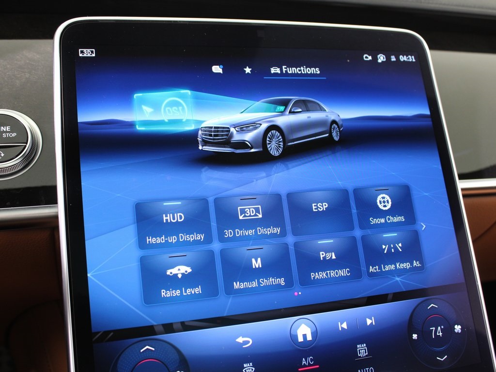 used 2022 Mercedes-Benz S-Class car, priced at $69,998