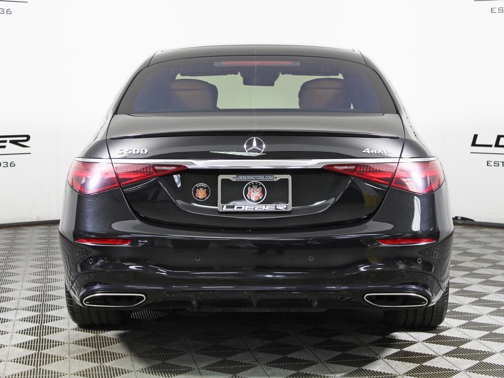 used 2022 Mercedes-Benz S-Class car, priced at $69,998