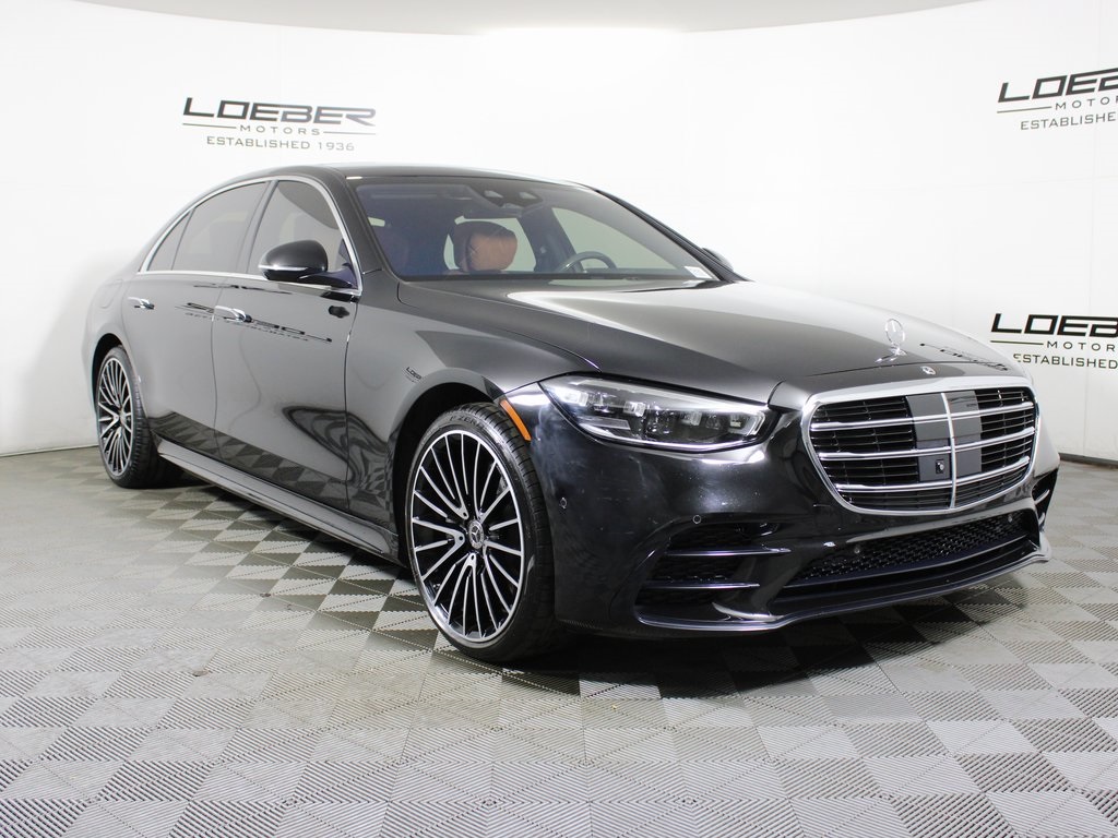 used 2022 Mercedes-Benz S-Class car, priced at $69,998