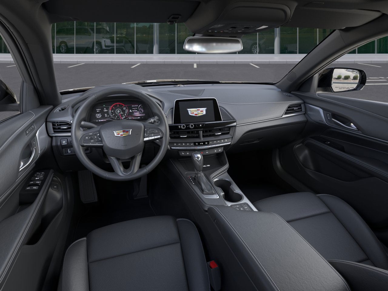 new 2025 Cadillac CT4 car, priced at $47,630