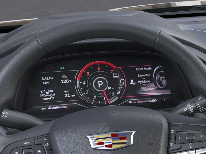 new 2025 Cadillac CT4 car, priced at $47,630