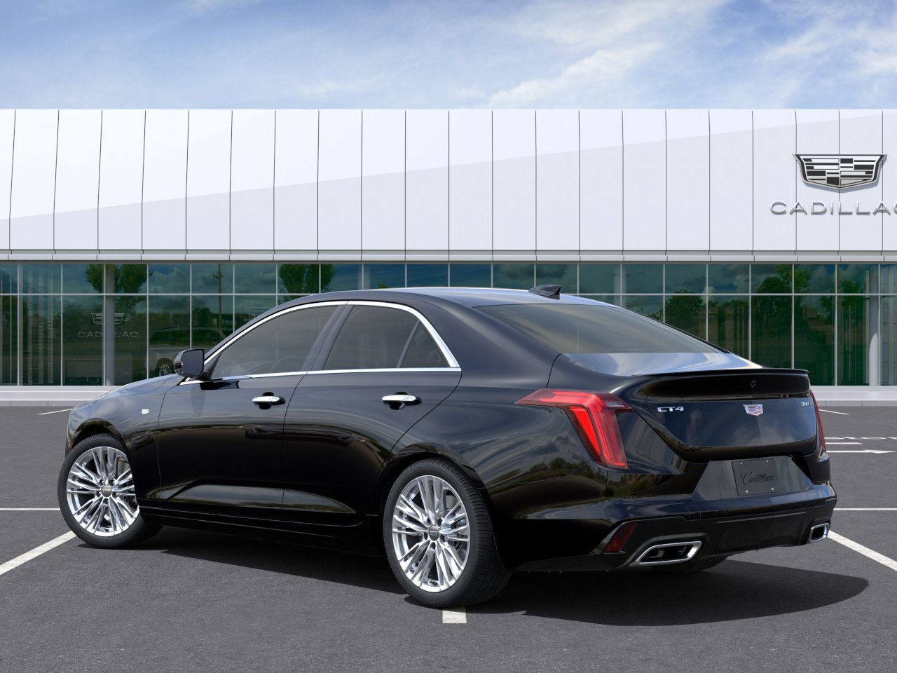 new 2025 Cadillac CT4 car, priced at $47,630