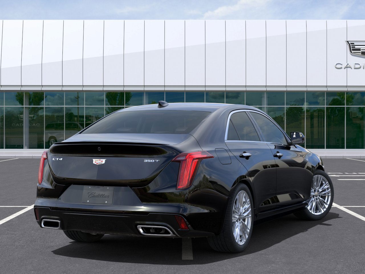 new 2025 Cadillac CT4 car, priced at $47,630