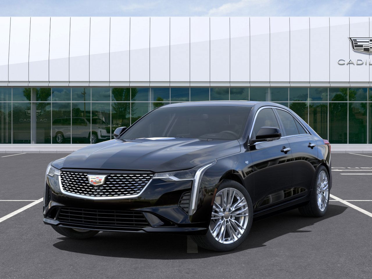 new 2025 Cadillac CT4 car, priced at $47,630