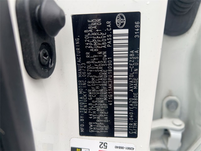 used 2023 Toyota Camry car, priced at $22,411