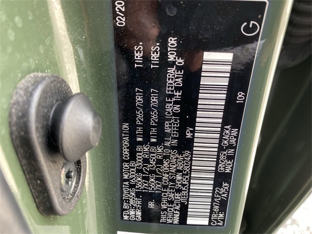 used 2020 Toyota 4Runner car, priced at $45,436