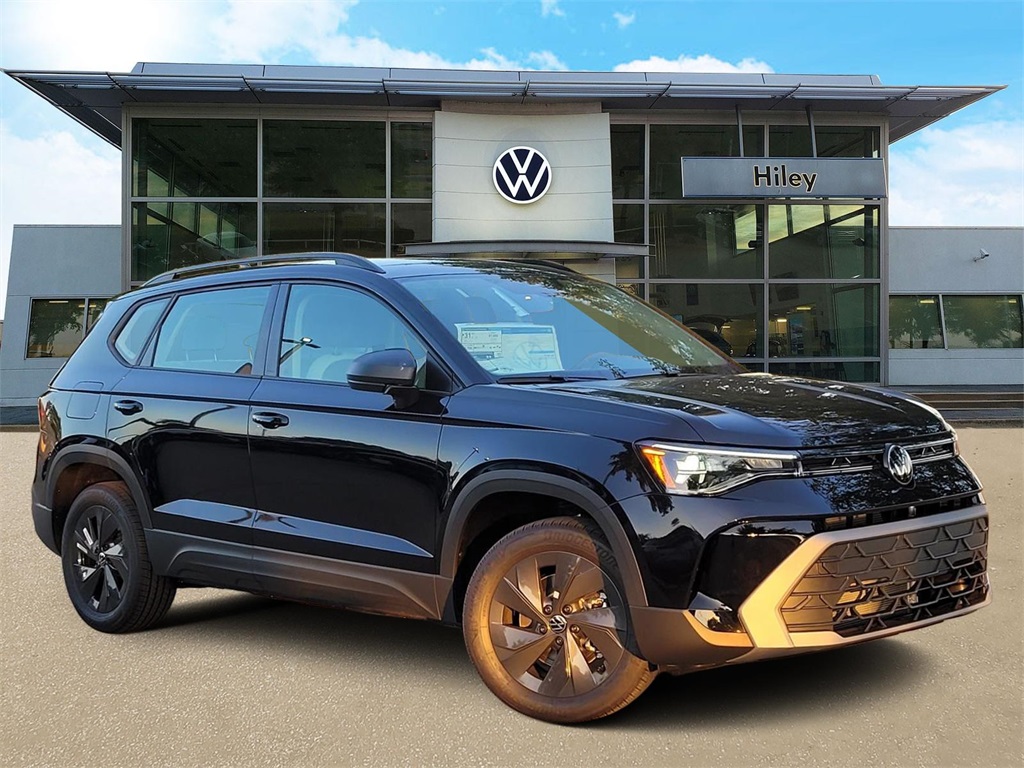new 2025 Volkswagen Taos car, priced at $25,643