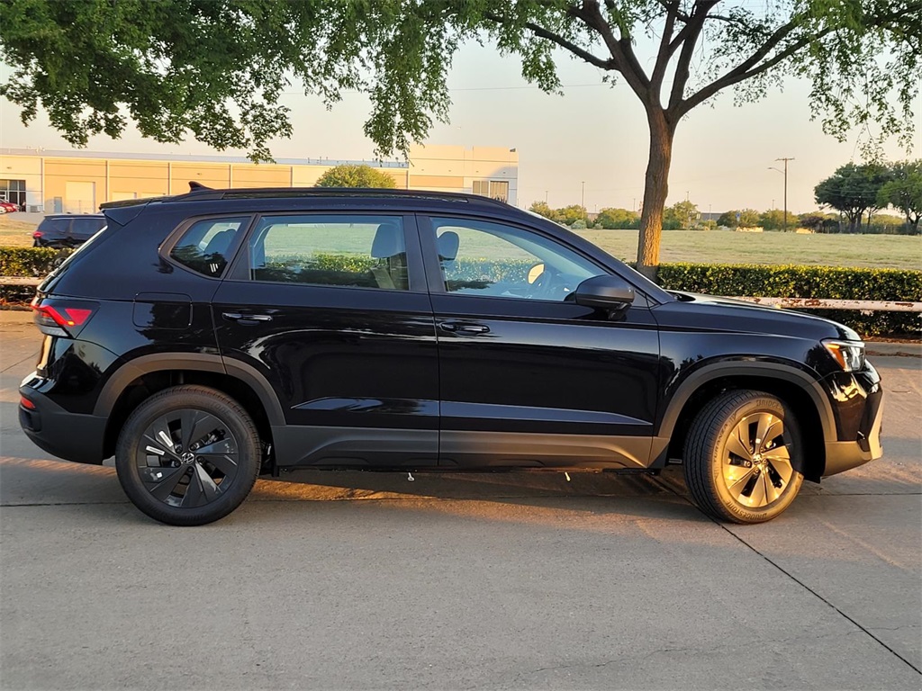 new 2025 Volkswagen Taos car, priced at $25,643