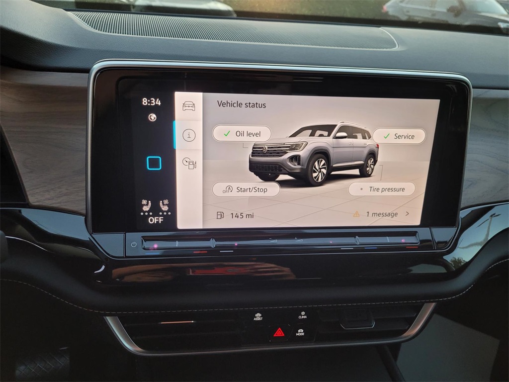new 2026 Volkswagen Atlas car, priced at $37,973