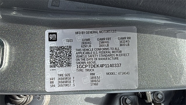 used 2023 Chevrolet Colorado car, priced at $39,951