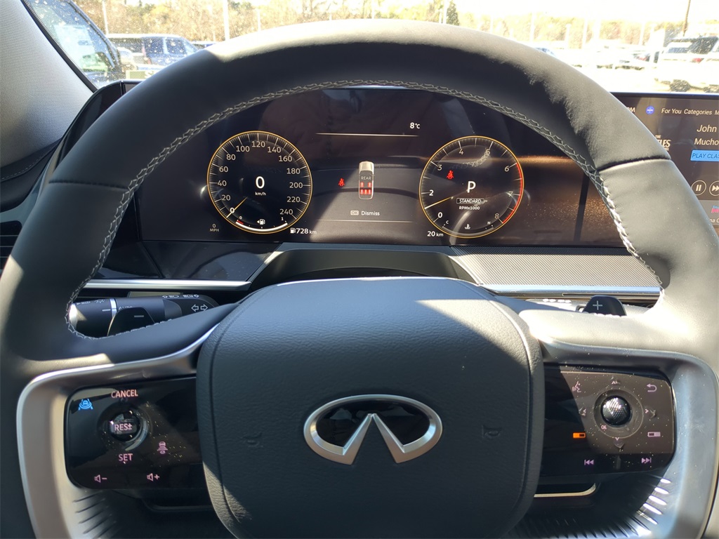 new 2025 INFINITI QX80 car, priced at $73,445