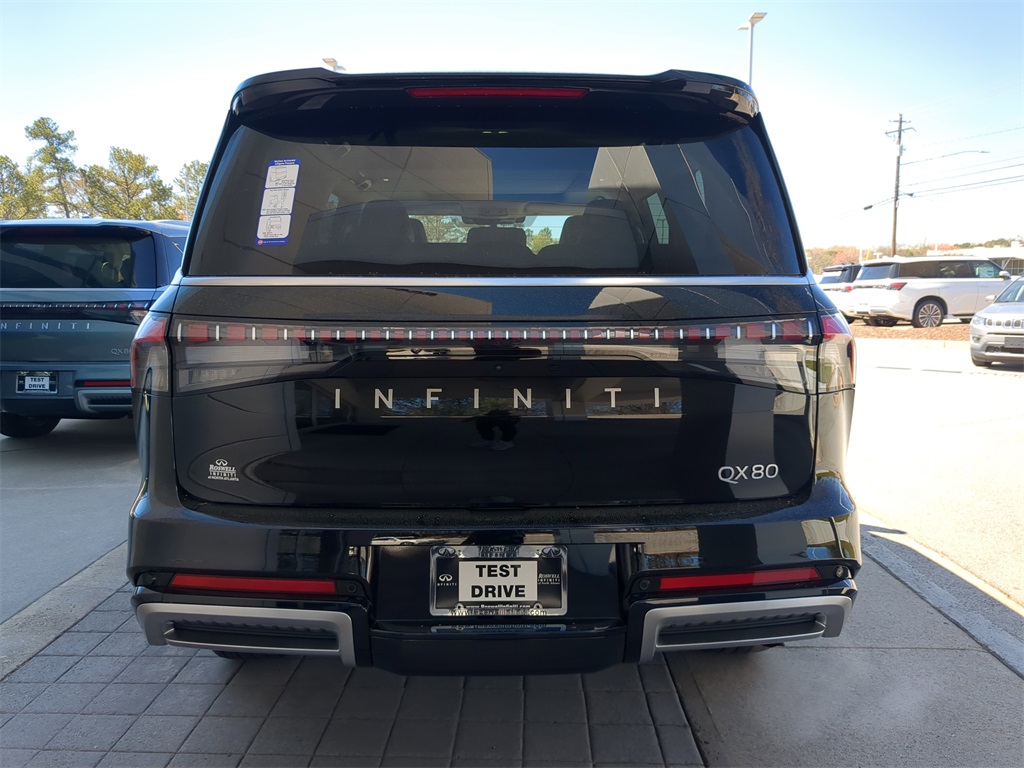 new 2025 INFINITI QX80 car, priced at $73,445