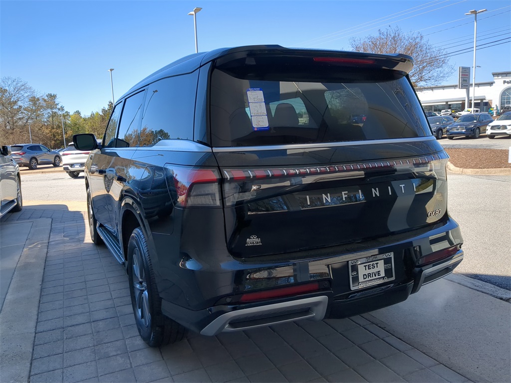 new 2025 INFINITI QX80 car, priced at $73,445