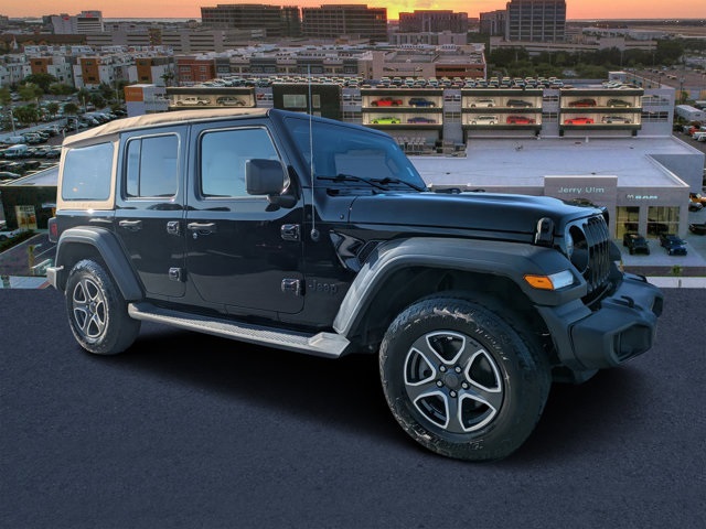 used 2020 Jeep Wrangler car, priced at $23,702