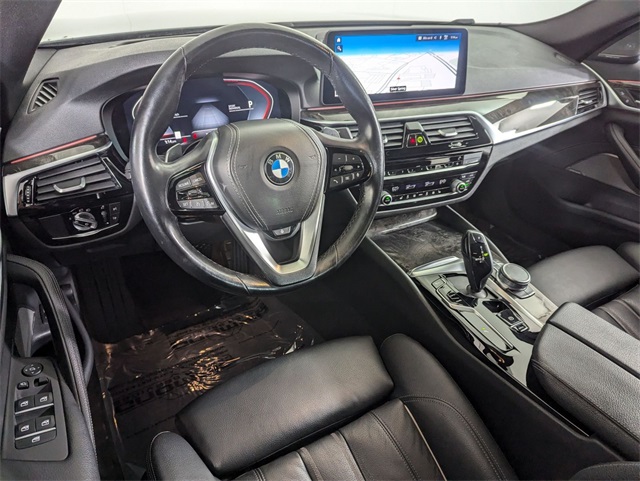 used 2021 BMW 5-Series car, priced at $25,381