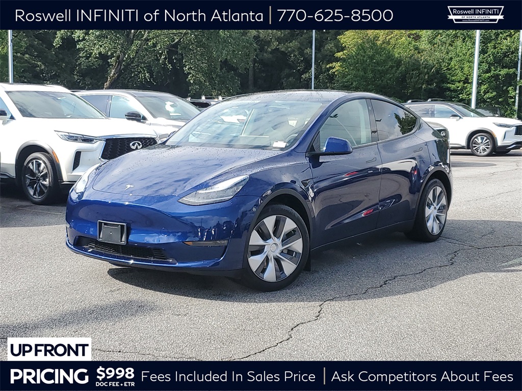used 2021 Tesla Model Y car, priced at $25,998
