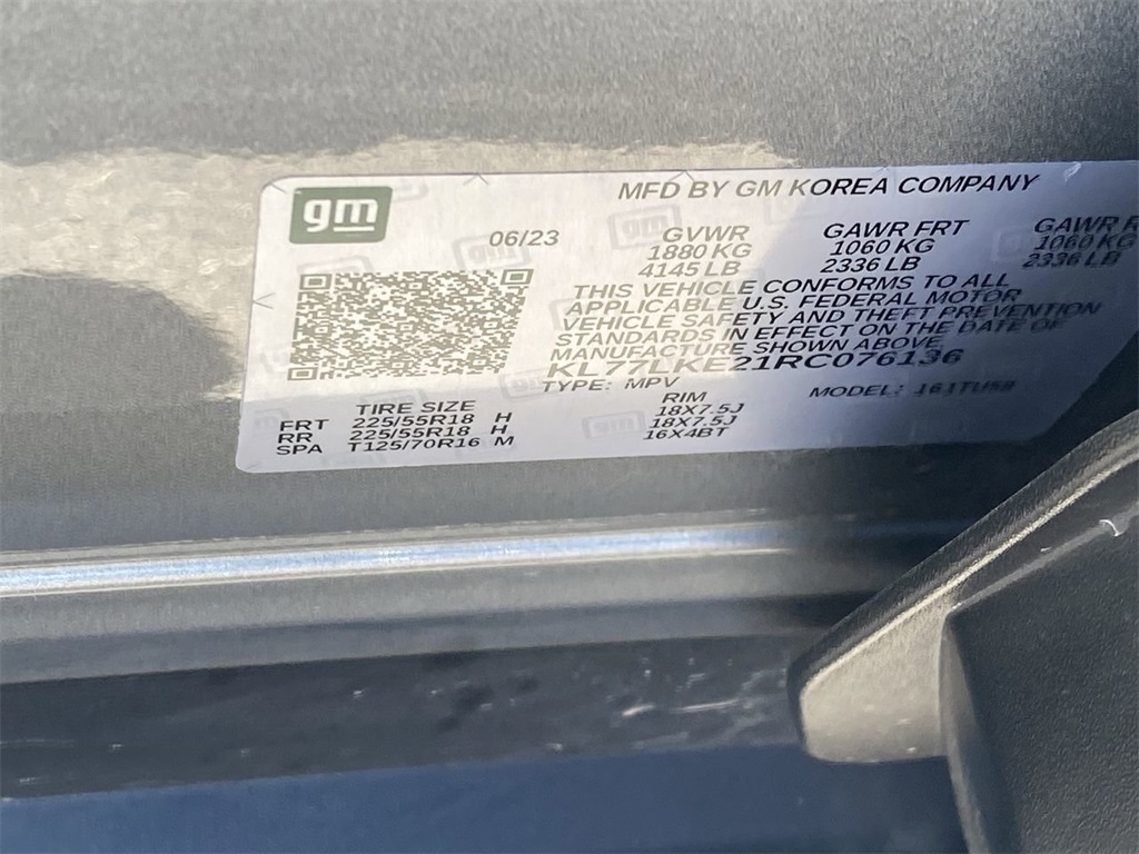 used 2024 Chevrolet Trax car, priced at $21,991