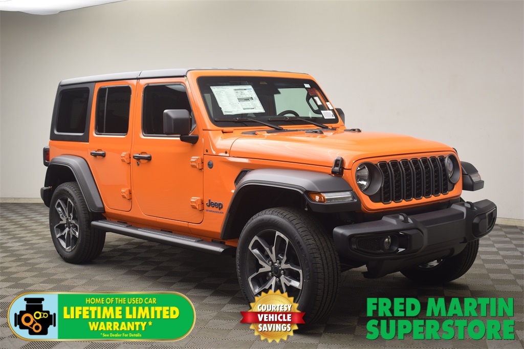 new 2025 Jeep Wrangler car, priced at $50,494