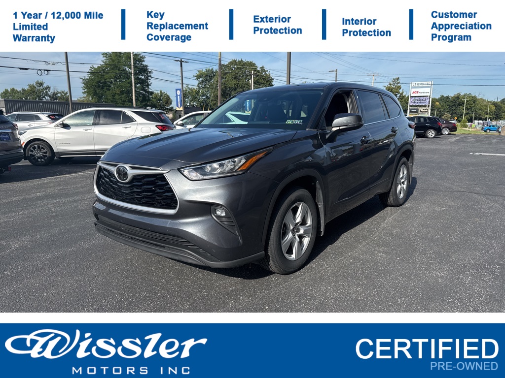 used 2020 Toyota Highlander car, priced at $24,900