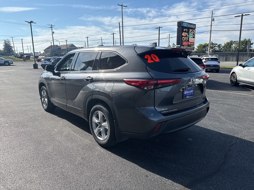 used 2020 Toyota Highlander car, priced at $24,900