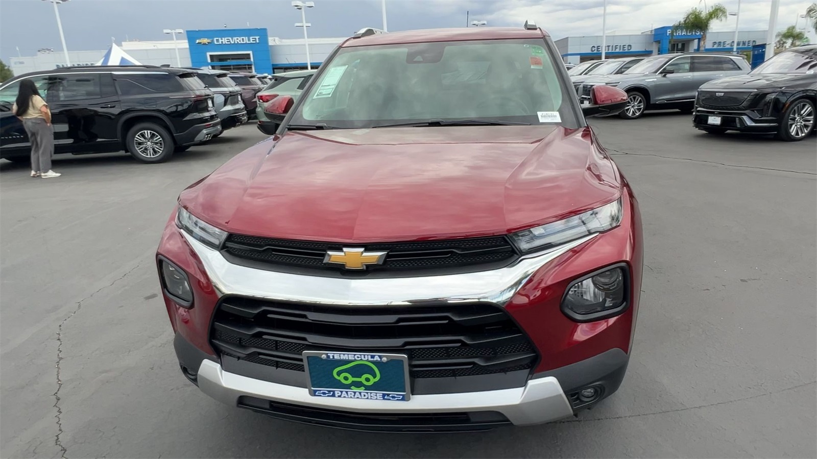 used 2023 Chevrolet TrailBlazer car, priced at $25,393