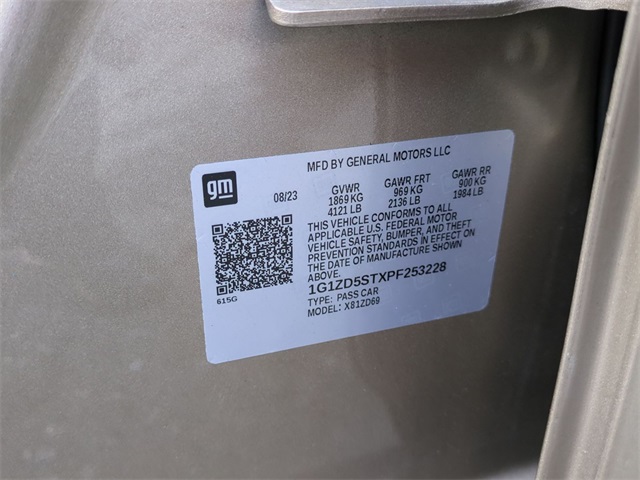 used 2023 Chevrolet Malibu car, priced at $16,911