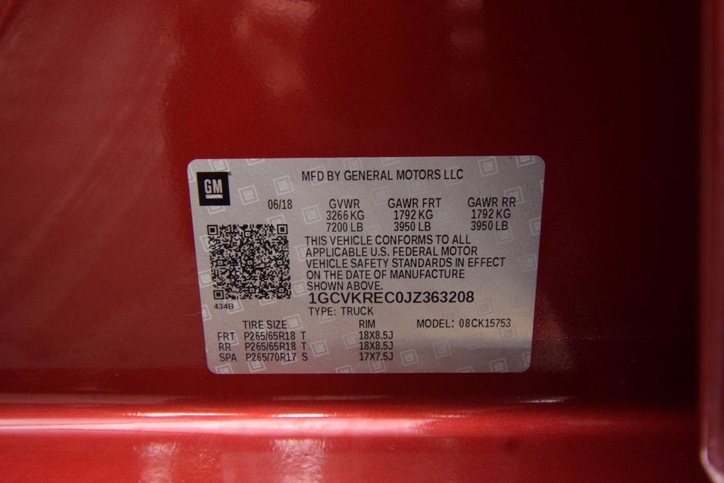 used 2018 Chevrolet Silverado 1500 car, priced at $24,941