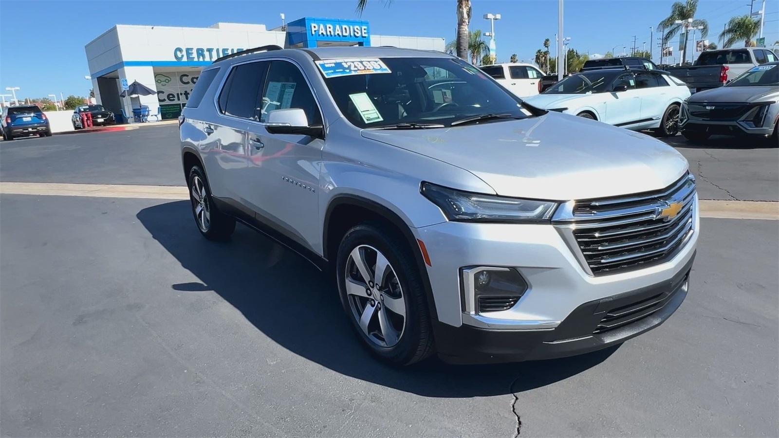 used 2022 Chevrolet Traverse car, priced at $24,995