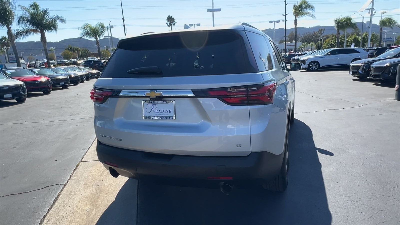 used 2022 Chevrolet Traverse car, priced at $24,995