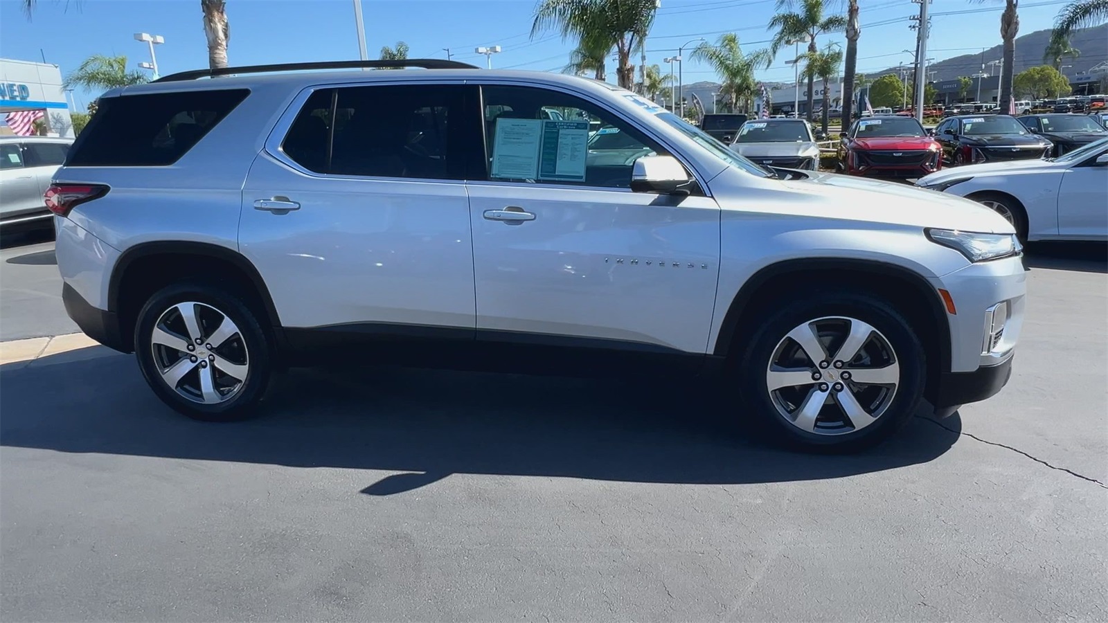 used 2022 Chevrolet Traverse car, priced at $24,995