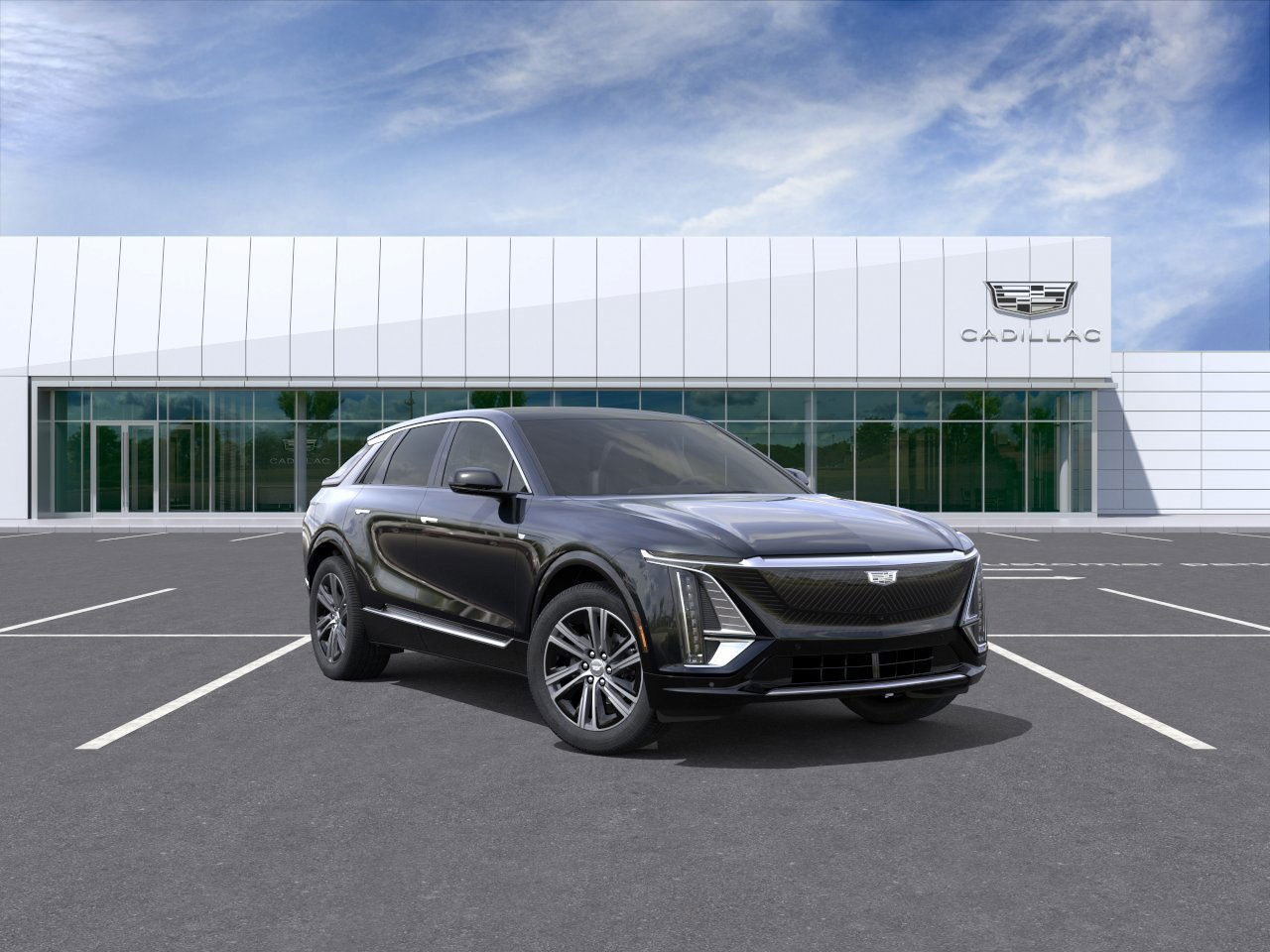 new 2025 Cadillac LYRIQ car, priced at $57,210