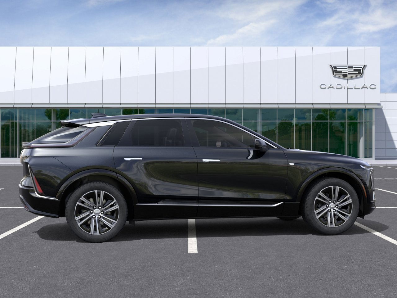 new 2025 Cadillac LYRIQ car, priced at $57,210