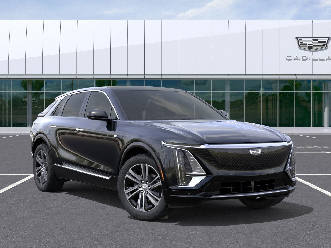 new 2025 Cadillac LYRIQ car, priced at $57,210