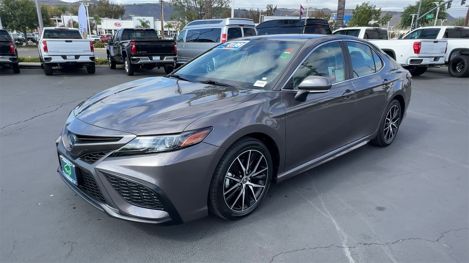 used 2022 Toyota Camry Hybrid car, priced at $29,595
