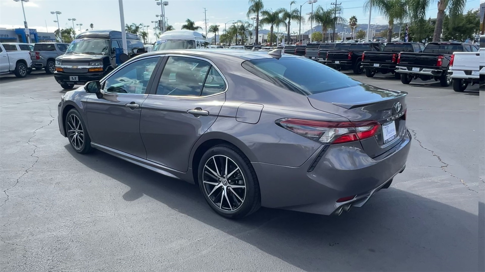 used 2022 Toyota Camry Hybrid car, priced at $29,595