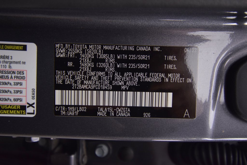 used 2023 Lexus RX car, priced at $51,500