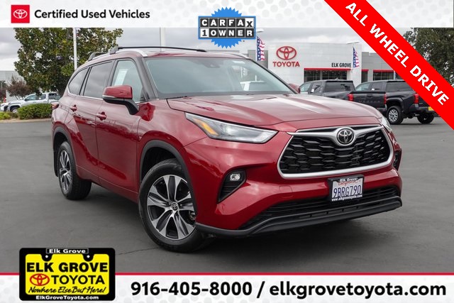used 2022 Toyota Highlander car, priced at $33,188