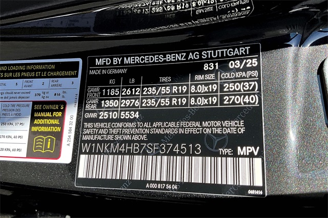 new 2025 Mercedes-Benz GLC car, priced at $58,370