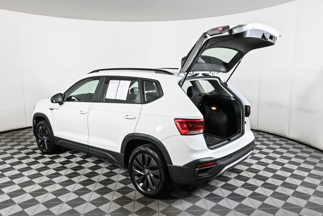 used 2023 Volkswagen Taos car, priced at $19,900