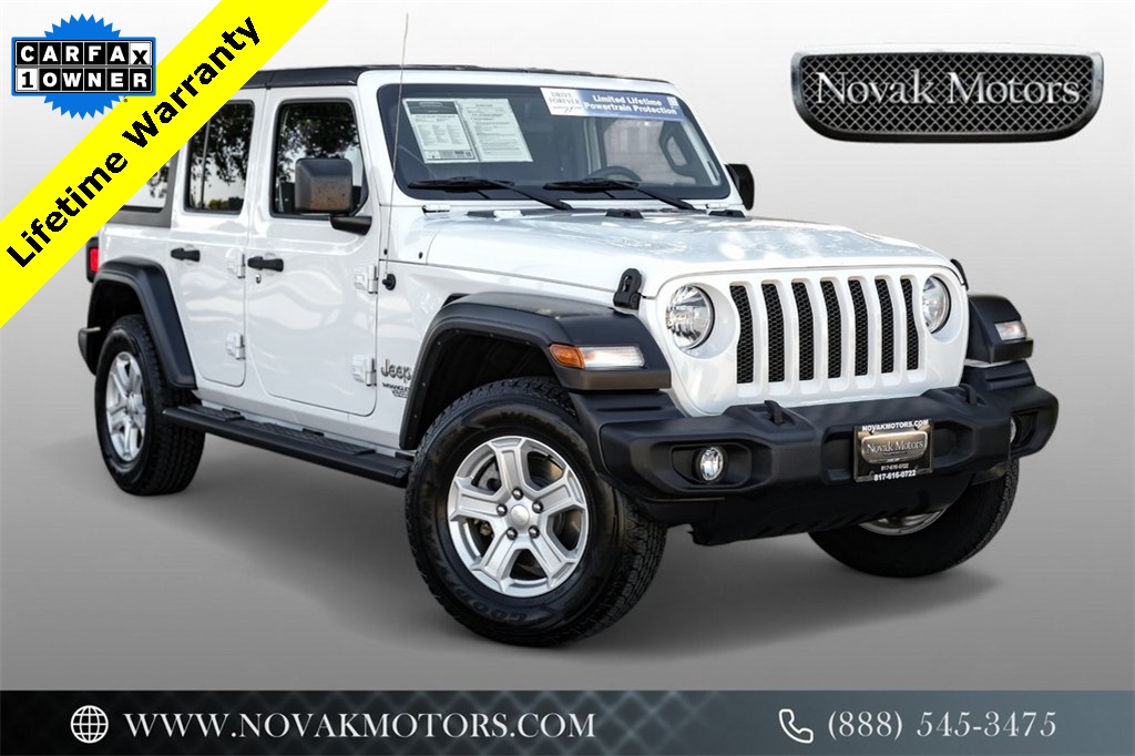 used 2019 Jeep Wrangler car, priced at $26,687