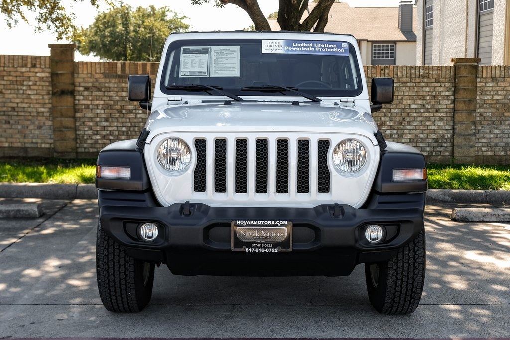 used 2019 Jeep Wrangler car, priced at $26,687