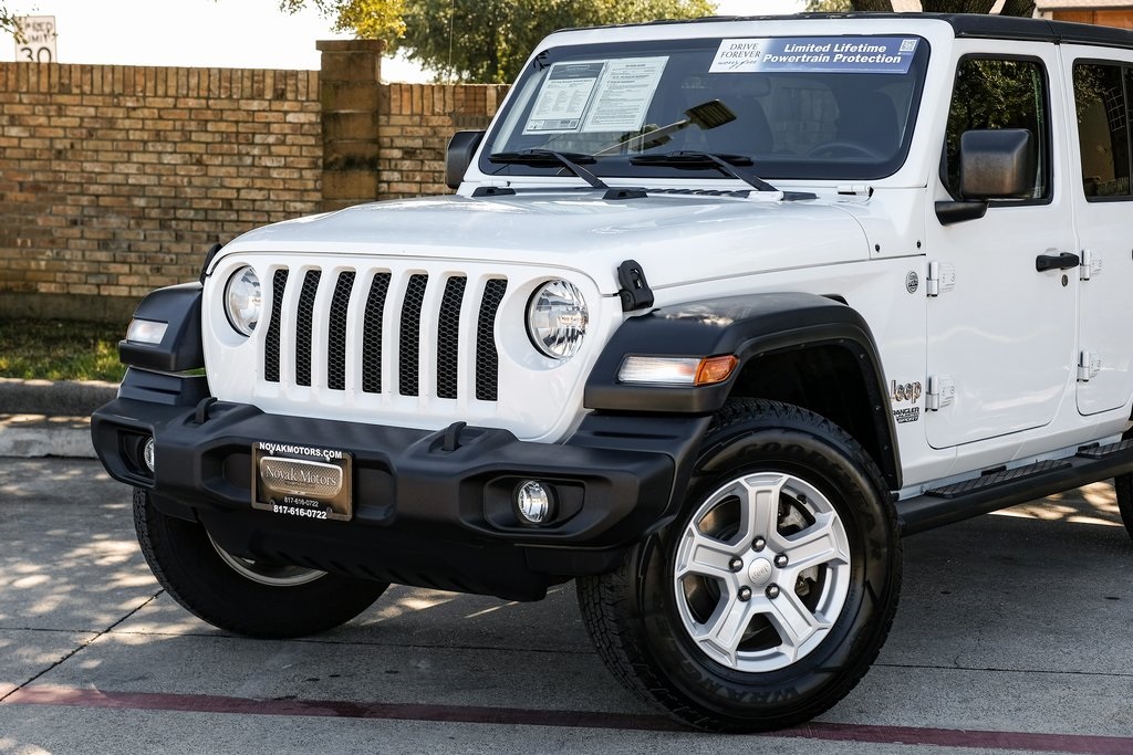 used 2019 Jeep Wrangler car, priced at $26,687