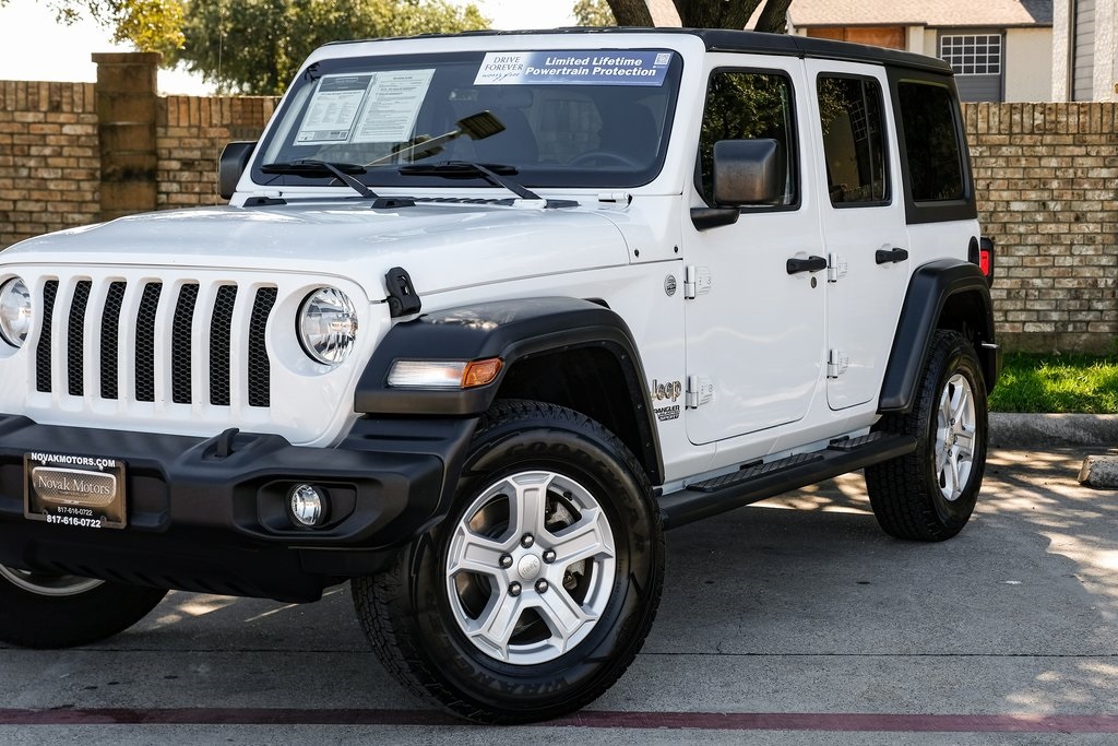 used 2019 Jeep Wrangler car, priced at $26,687