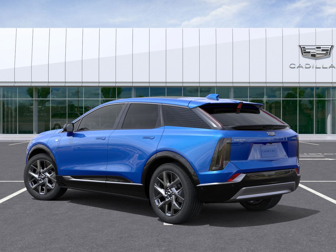 new 2025 Cadillac OPTIQ car, priced at $55,565