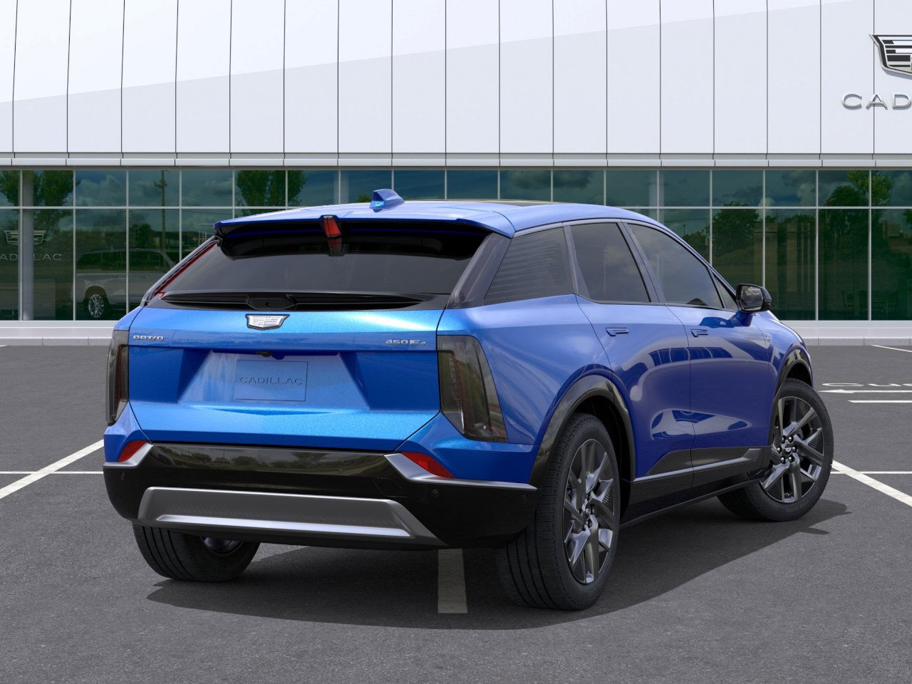 new 2025 Cadillac OPTIQ car, priced at $55,565